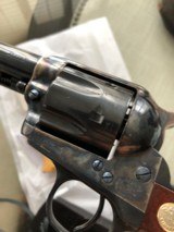 Uberti (Italy) Cattleman 4-3/4” Casehardened Blue Steel Frame .45LC - 7 of 13