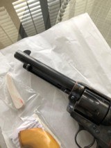 Uberti (Italy) Cattleman 4-3/4” Casehardened Blue Steel Frame .45LC - 4 of 13