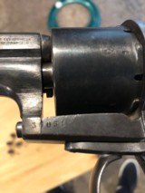 1854 E. Lefaucheux 6-1/2”Pinfire Revolver w/ Fancy Trigger Guard - Inv Brevette on left side of Barrel Lug. - 7 of 11