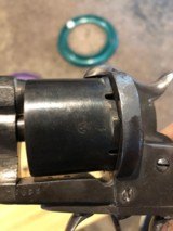 1854 E. Lefaucheux 6-1/2”Pinfire Revolver w/ Fancy Trigger Guard - Inv Brevette on left side of Barrel Lug. - 8 of 11