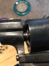 1854 E. Lefaucheux 6-1/2”Pinfire Revolver w/ Fancy Trigger Guard - Inv Brevette on left side of Barrel Lug. - 6 of 11