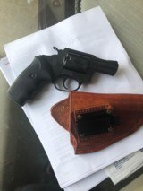 Rossi Model M-68 2” Blue Interarms 5 shot Revolver with IWB Holster. - 9 of 9