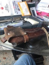 Ruger Bisley Vaquero 5-1/2 Stainless Steel SA w/orig. box, owners manual, cylinder rod & Leather Holster - 11 of 14