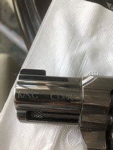 Never Fired 2” 2024 Colt King Cobra .357 Bright, Stainless Revolver w/Box, OWB Holster - 3 of 15