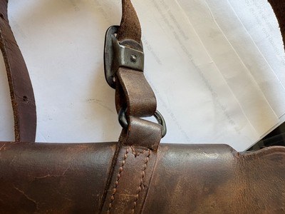 S&W1911 - 4.75” 1911 - Like New - Gunsmith inspected and with Edgar-Kress stamped 1944 leather shoulder rig - original and not repro - 2 mags. - Image 15 of 15