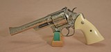Smith & Wesson Pre Model 29 44 Magnum, Engraved and Nickeled