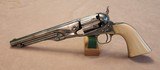 Colt 1860 Army w/Fluted Cylinder, Silver Plated, SN 5000, Shipped To New York Arsenal 5/21/1861 - 1 of 14