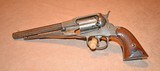 Remington Rider D/A New Model Belt Revolver. Made c.1863 1873, Percussion .36 caliber, fluted cylinder model