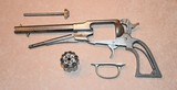 Remington-Rider D/A New Model Belt Revolver. Made c.1863-1873, Percussion .36 caliber, fluted cylinder model - 8 of 11