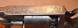 Massachusetts Arms Company, Factory Cased and Engraved, Navy Revolver - 6 of 14
