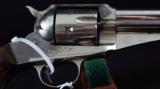 079-0416-3907, Remington M-1875 with .44 stamped on triggerguard. 70% original nickel - 9 of 15
