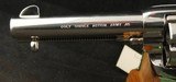 Colt Single Action, from Custom Shop with original cardboard box. Nickel and Ivories - 7 of 15