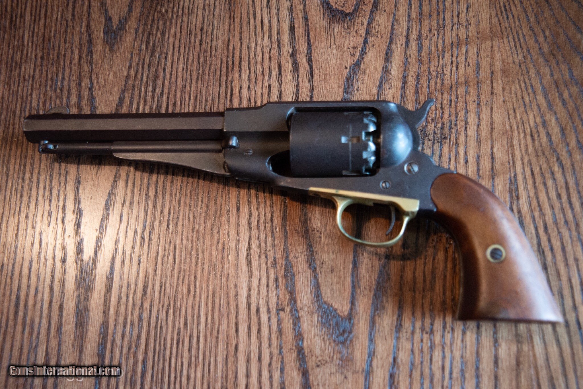 Early Pietta 1858 Remington Replica Revolver