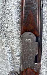 Beretta Onyx Pro 20 gauge over/under. Engraved by the master G. Pedretti and has exhibition quality wood. Assembled by master gunsmith, Rich Colel. - 4 of 9