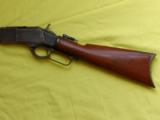 1873 Winchester special order
Rifle 38 WCF - 80% Bright Original Blue, 90% Wood Finish-
- 5 of 8