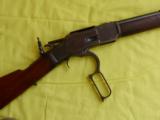 1873 Winchester special order
Rifle 38 WCF - 80% Bright Original Blue, 90% Wood Finish-
- 7 of 8