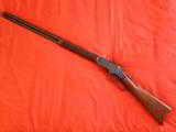 1873 Winchester-Special Order Rifle Caliber 38 W.C.F. -80 plus % orig. Blue, 90% wood finish.- 1 of 8