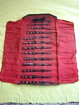 Rare! Remington Arms manufacture Drill Bit Set with 14 bits in Pouch - 4 of 5