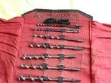 Rare! Remington Arms manufacture Drill Bit Set with 14 bits in Pouch - 3 of 5