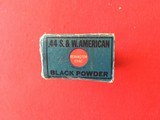 Rare! Late 1800's Remington UMC .44 S&W American- Black Powder-Box of 50 - 1 of 3