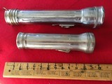 Winchester 1930's Flashlights one large - 3 Cell and one 2-Cell both in Great Shape. - 2 of 4