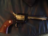 Colt Frontier Scout 22LR,Missouri Sesquicentennial 150 year Commemorative,gold plated & blued,pres case,manual,made in 1970,unfired,super nice - 3 of 11