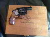 Smith & Wesson Model 442, Ltd Edition,factory scroll engraved,38special +P,1.875