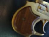 High Standard Derringer,22 Magnum,rare Gold Plated Presentation model,2 shots,in wood fitted Pres case with papers,made in 1978 - 5 of 11