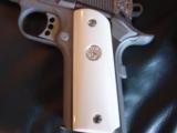 Colt 1911,Gold Cup,Trophy,fully scroll engraved slide,real ivory grips,45acp,5