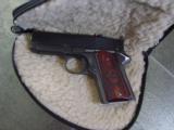 Detonics Combat Master-Seattle,45acp,3 1/4 ,blued,custom Rosewood Detonics grips,original Detonics pouch,looks like new,awesome for conceal carry - 3 of 12