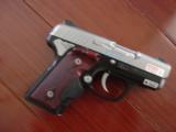 Kimber Solo CDP,from the Custom Shop,9mm,2 tone,Rosewood grips,Crimson Trace laser,night sites,looks new,pouch,2 mags,box,manual etc-super tiny. - 1 of 12