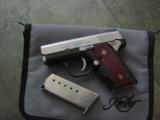 Kimber Solo CDP,from the Custom Shop,9mm,2 tone,Rosewood grips,Crimson Trace laser,night sites,looks new,pouch,2 mags,box,manual etc-super tiny. - 3 of 12