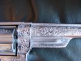 Smith & Wesson 57-2,41 magnum,6",master engraved by Clint Finley,Armoloy coated,Mason crest,1988,awesome one of a kind showpiece !! - 8 of 12