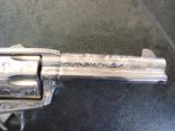 General George Patton Commemorative,from AHF,made by Uberti,fully engraved & silver plated,45LC,SAA,unfired,hang tags,certificate,letters,etc.awesome
- 4 of 12
