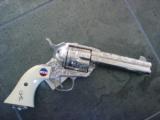 General George Patton Commemorative,from AHF,made by Uberti,fully engraved & silver plated,45LC,SAA,unfired,hang tags,certificate,letters,etc.awesome
- 6 of 12