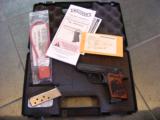 Walther PPK Limited Edition,factory engraved slide,custom laser engraved wood grips,380,2 mags,box,manual,etc-looks brand new-awesome rare semi auto - 7 of 12