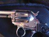 Colt Model 1877,Thunderer,41 Colt,4 1/2" fully refinished polished nickel,Billy The Kid custom case,made in 1887,awesome package ! - 6 of 12