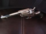 Colt Model 1877,Thunderer,41 Colt,4 1/2" fully refinished polished nickel,Billy The Kid custom case,made in 1887,awesome package ! - 10 of 12