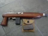 Universal Enforcer M1 Carbine pistol,11 1/2" barrel,30 carbine,2-15 round mags in pouch,nickel receiver etc,3.75 pounds-fun to shoot !! - 5 of 12