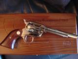 Colt Frontier Scout 22LR,California Bicentennial,200 years,made 1969,6"barrel with metal gold map of CA in fitted case - 5 of 12