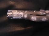 Colt Mustang Pocketlite 380,fully engraved by Flannery,polished stainless,2 3/4 - 5 of 12