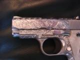 Colt Mustang Pocketlite 380,fully engraved by Flannery,polished stainless,2 3/4 - 2 of 12