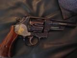 Smith & Wesson Pre model 27,Master engraved by Angelo Bee,24K horses & accents,1954,5",357mag,Turkish Walnut grips-a one of a kind masterpiece - 6 of 12