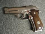 Beretta Model 84BB, 380,nickel plated wood grips,made in Italy,13 round magazine,double action, used but not abused - 11 of 12