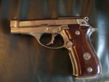 Beretta Model 84BB, 380,nickel plated wood grips,made in Italy,13 round magazine,double action, used but not abused - 1 of 12