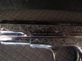 Colt 1908,380 auto,master hand engraved,nickel refinished,made in 1921,a one of a kind work of art-period !! - 3 of 12