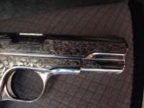 Colt 1908,380 auto,master hand engraved,nickel refinished,made in 1921,a one of a kind work of art-period !! - 6 of 12