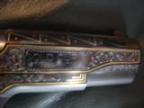 Colt Gold Cup National Match,master engraved by Clint Finley,close to 1OZ of 24K inlays,real carved ivory grips,Series 80,MKIV,Colt Pres.case-awesome- 10 of 15