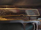 Colt Gold Cup National Match,master engraved by Clint Finley,close to 1OZ of 24K inlays,real carved ivory grips,Series 80,MKIV,Colt Pres.case-awesome- 12 of 15