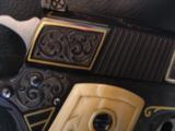 Colt Gold Cup National Match,master engraved by Clint Finley,close to 1OZ of 24K inlays,real carved ivory grips,Series 80,MKIV,Colt Pres.case-awesome- 11 of 15